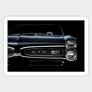 1967 Pontiac GTO - high contrast Magnet